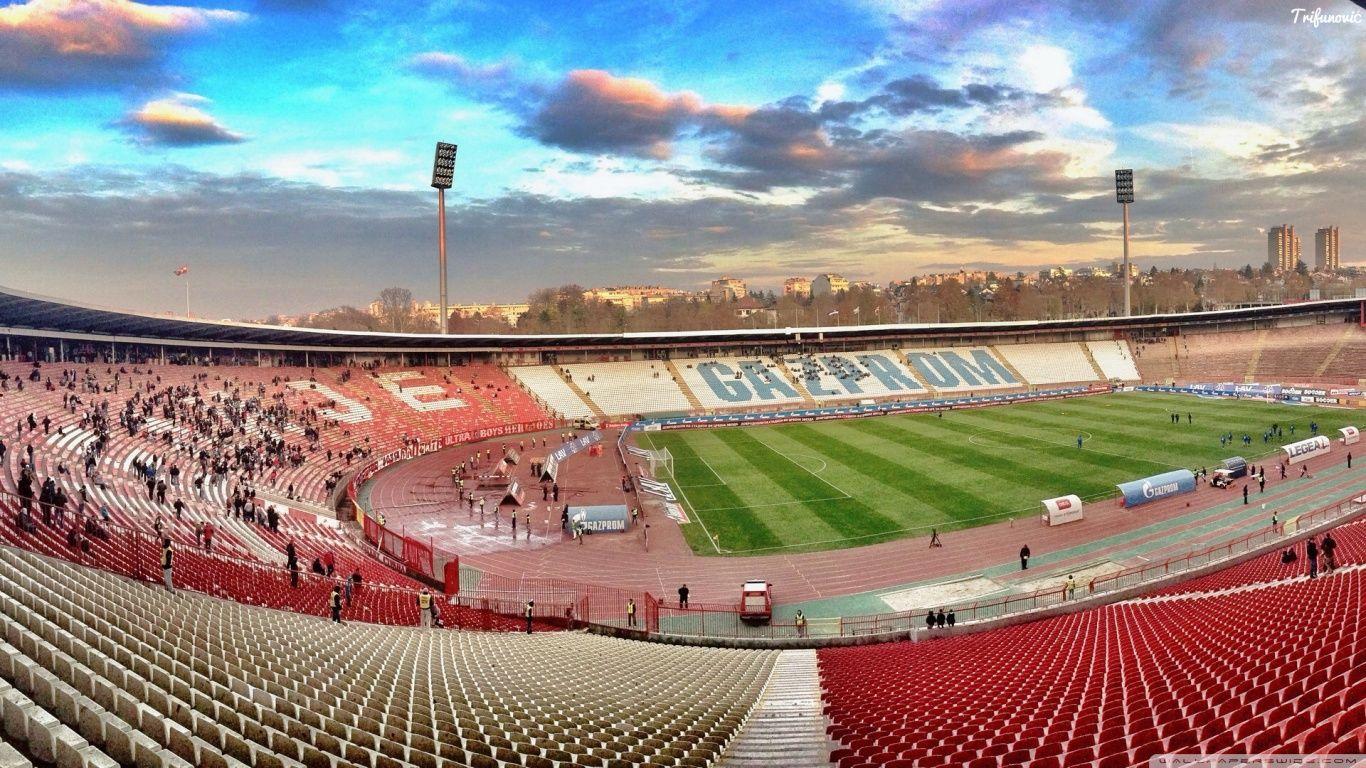 Red Star Belgrade Stadium HDR ❤ 4K HD Desktop Wallpaper
