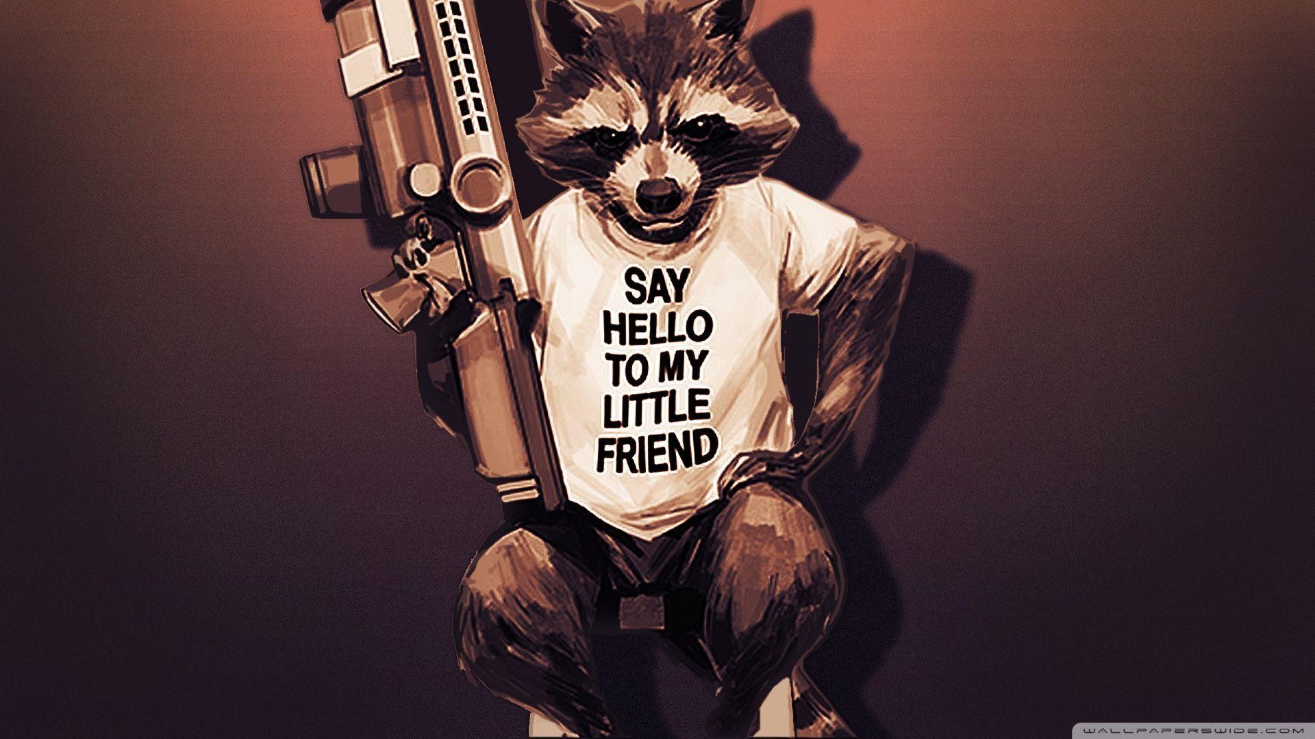 Rocket Raccoon Wallpaper