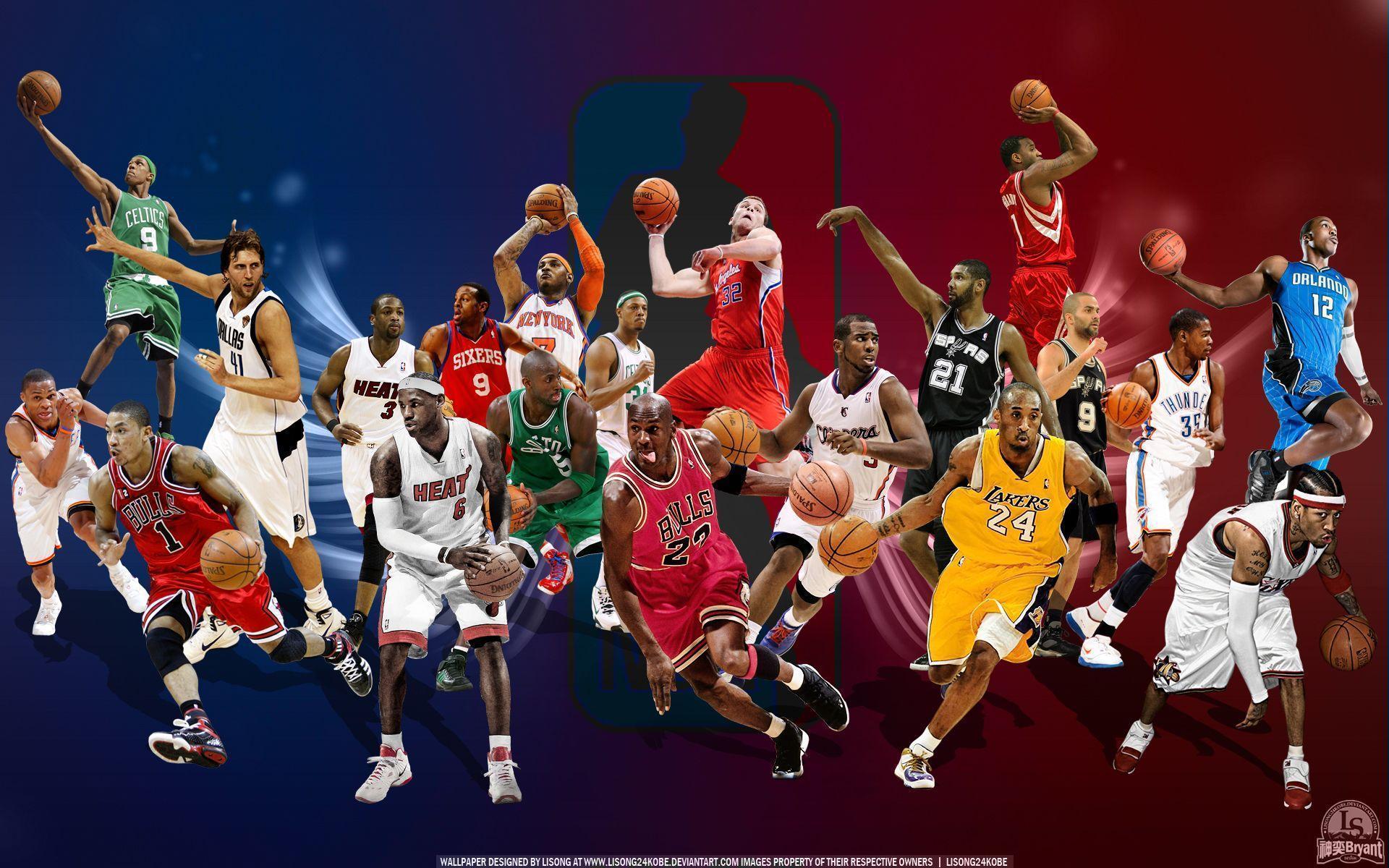 NBA Wallpaper for Computer. HD Wallpaper. Legends