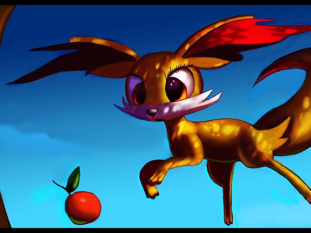 Fennekin, Pokemons, Pokemon Fennekin Wallpaper