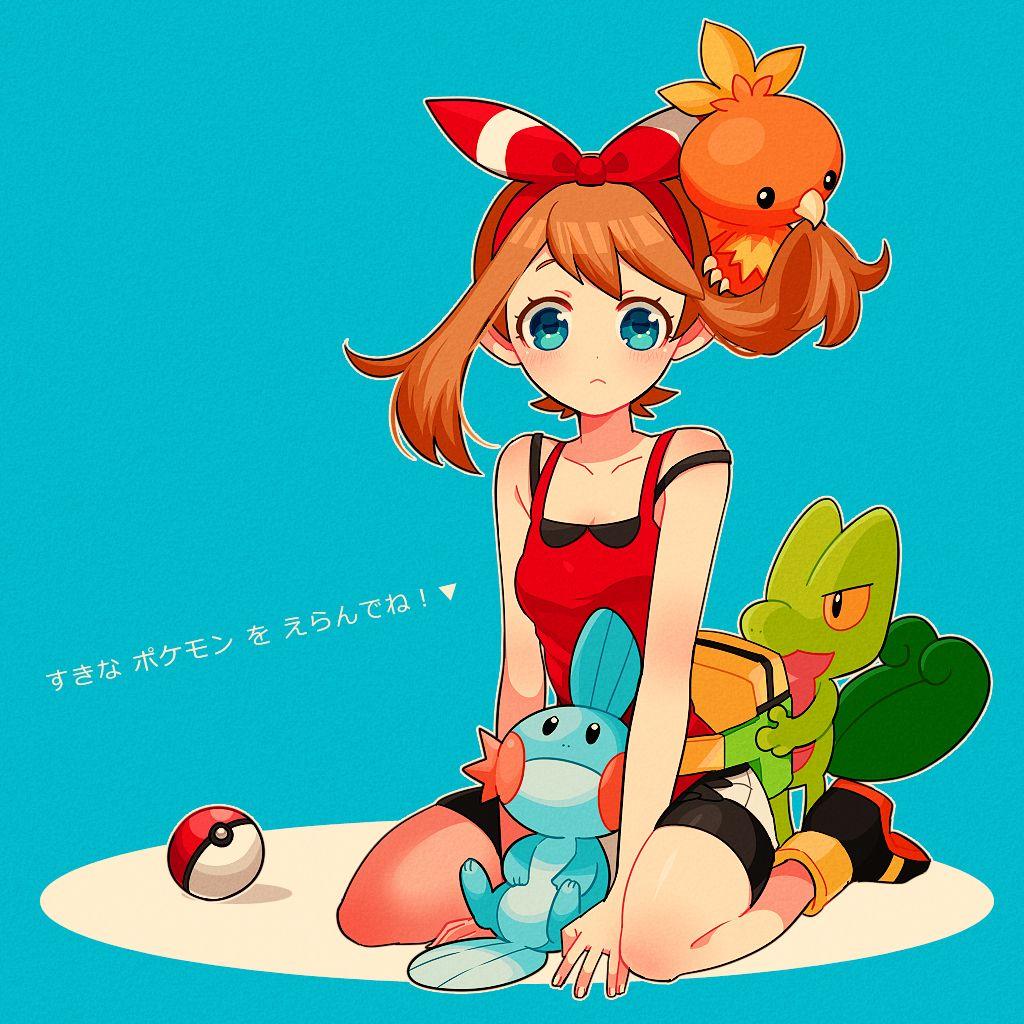 Tags: Fanart, Wallpaper, Pokémon, Nintendo, Pixiv, Haruka Pokémon