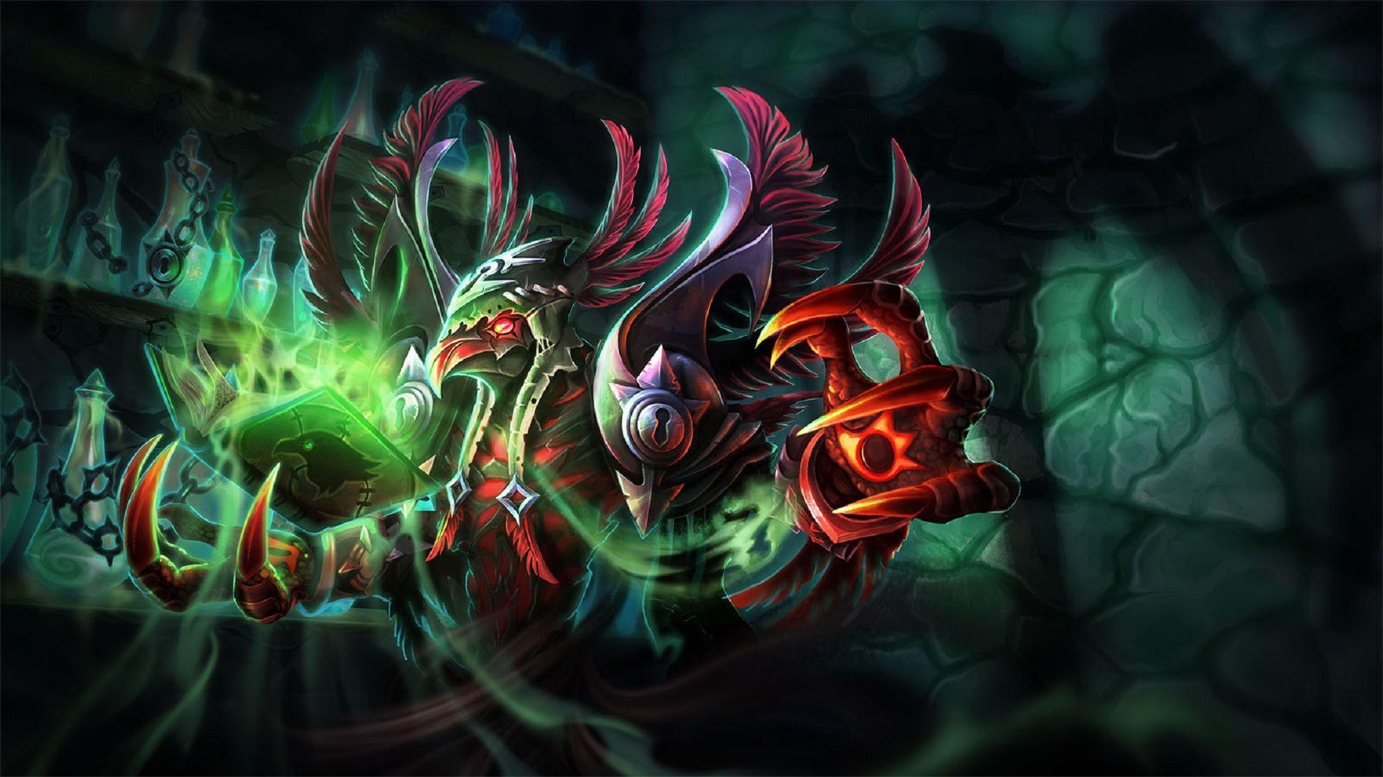 Shadow Fiend Shade (Nevermore). Wallpaper Dota 2 private