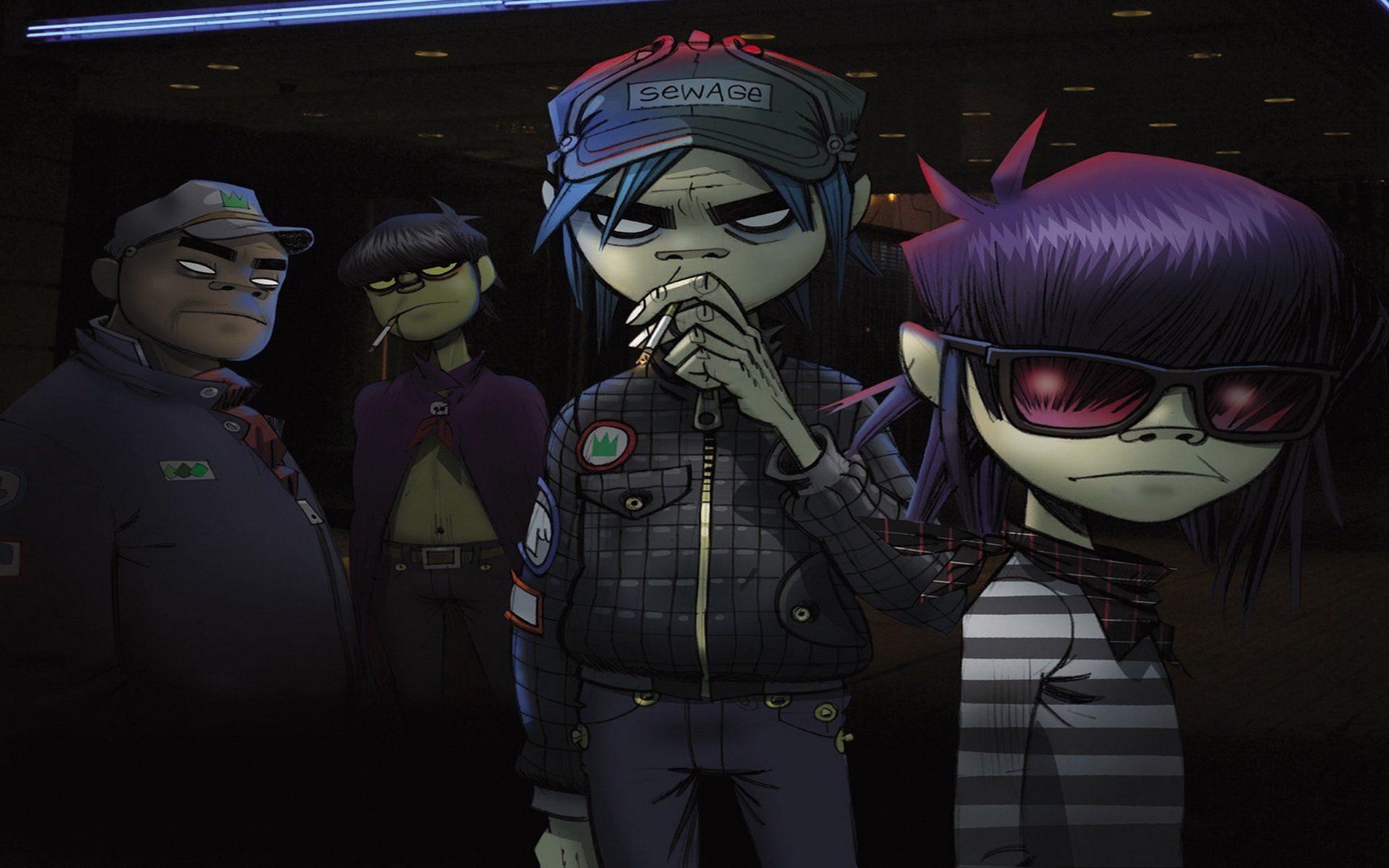 Gorillaz Full HD Wallpaper and Background Imagex1200