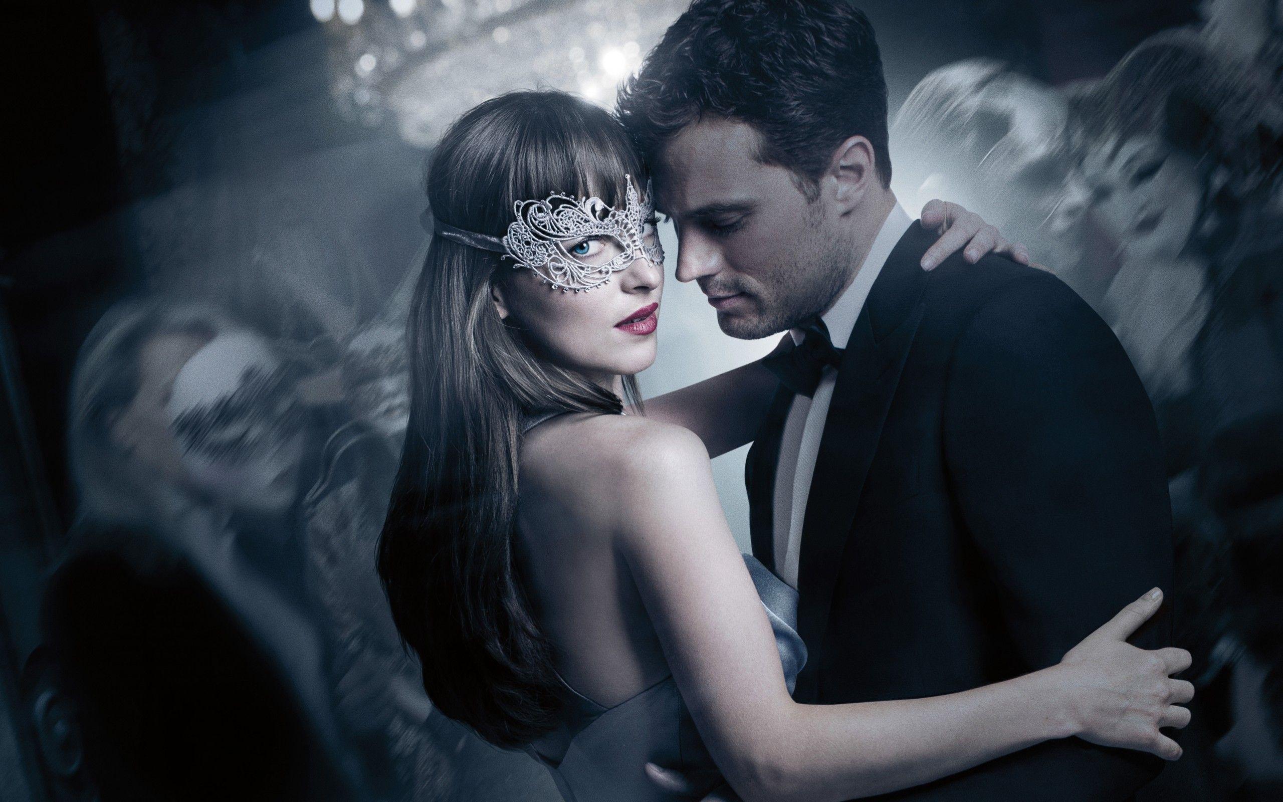 Wallpaper Fifty Shades Darker, Dakota Johnson, Jamie Dornan, HD
