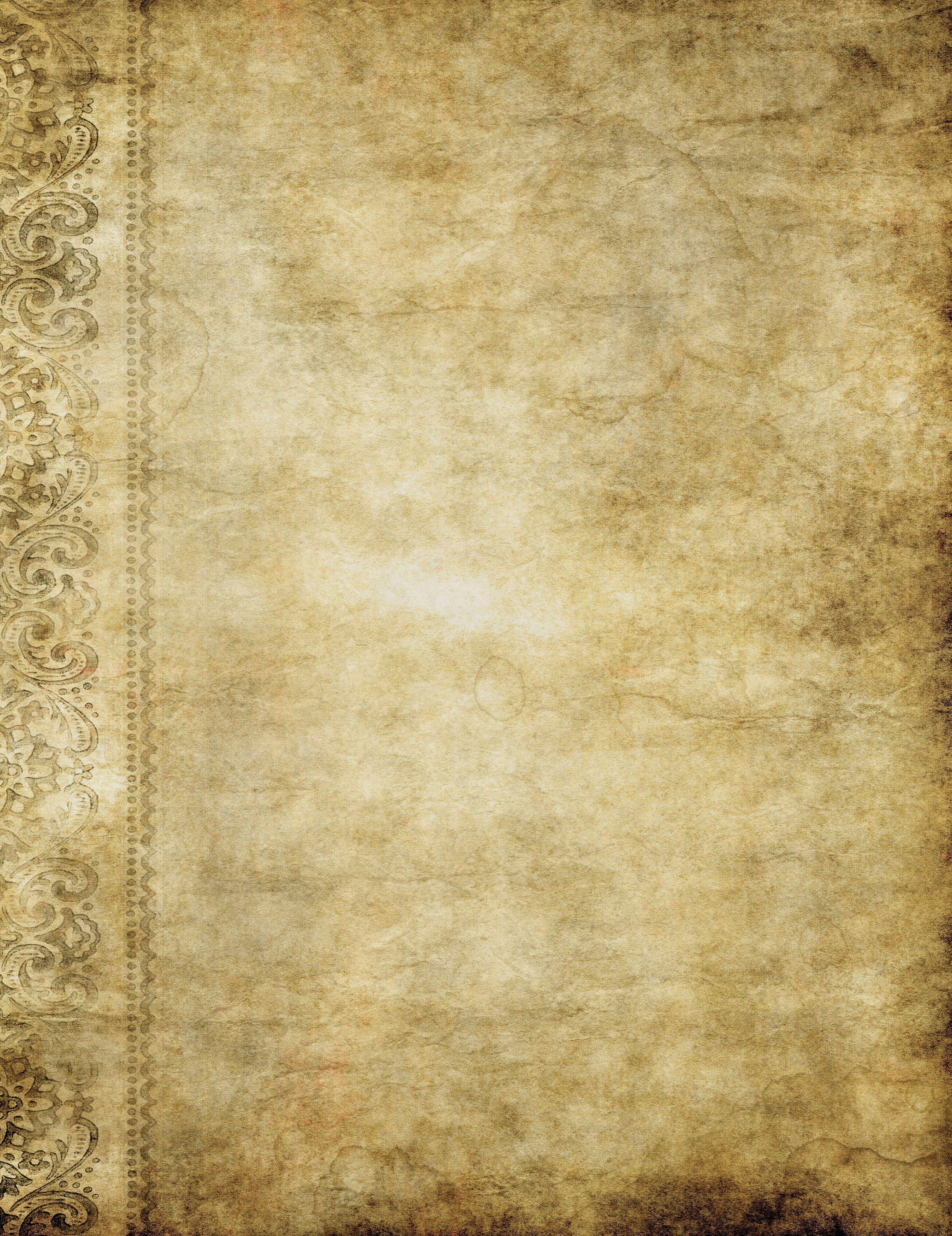 another free paper texture or parchment background image. Old