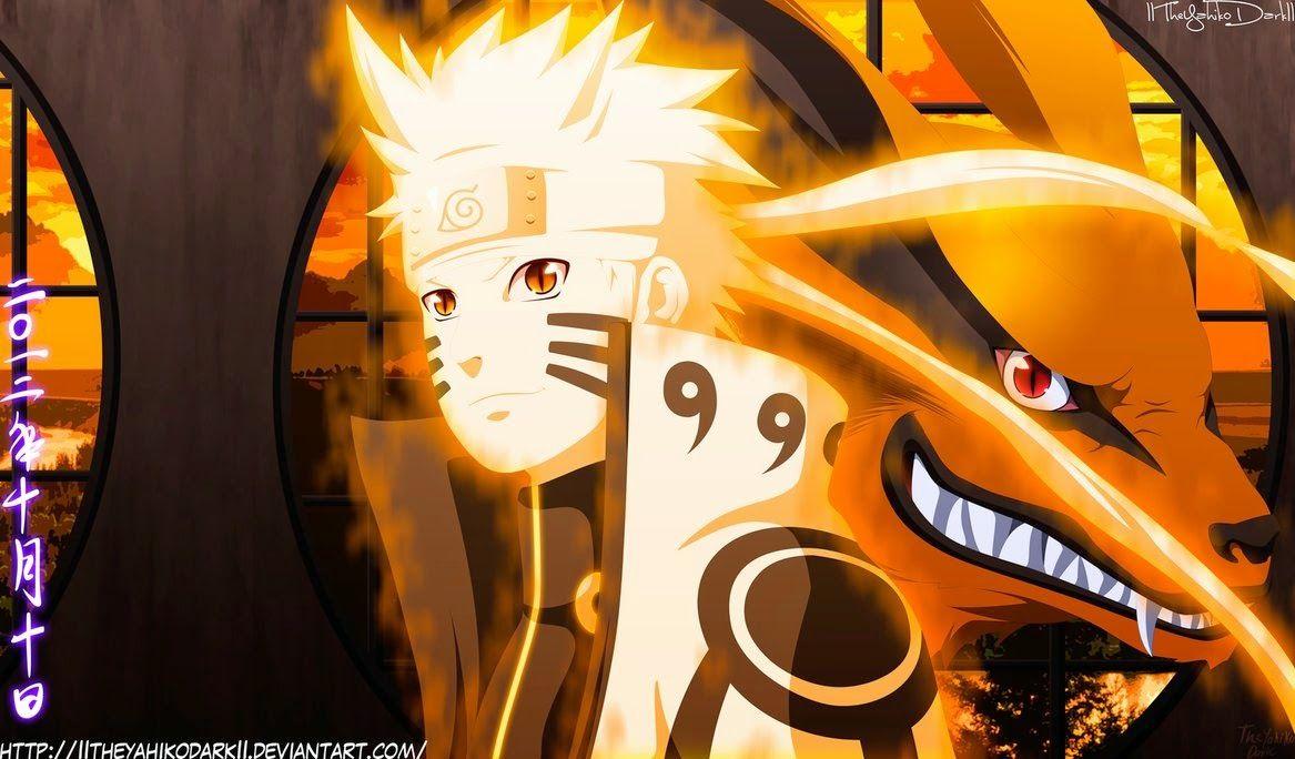 Anime Naruto And Kurama Wallpaper Download