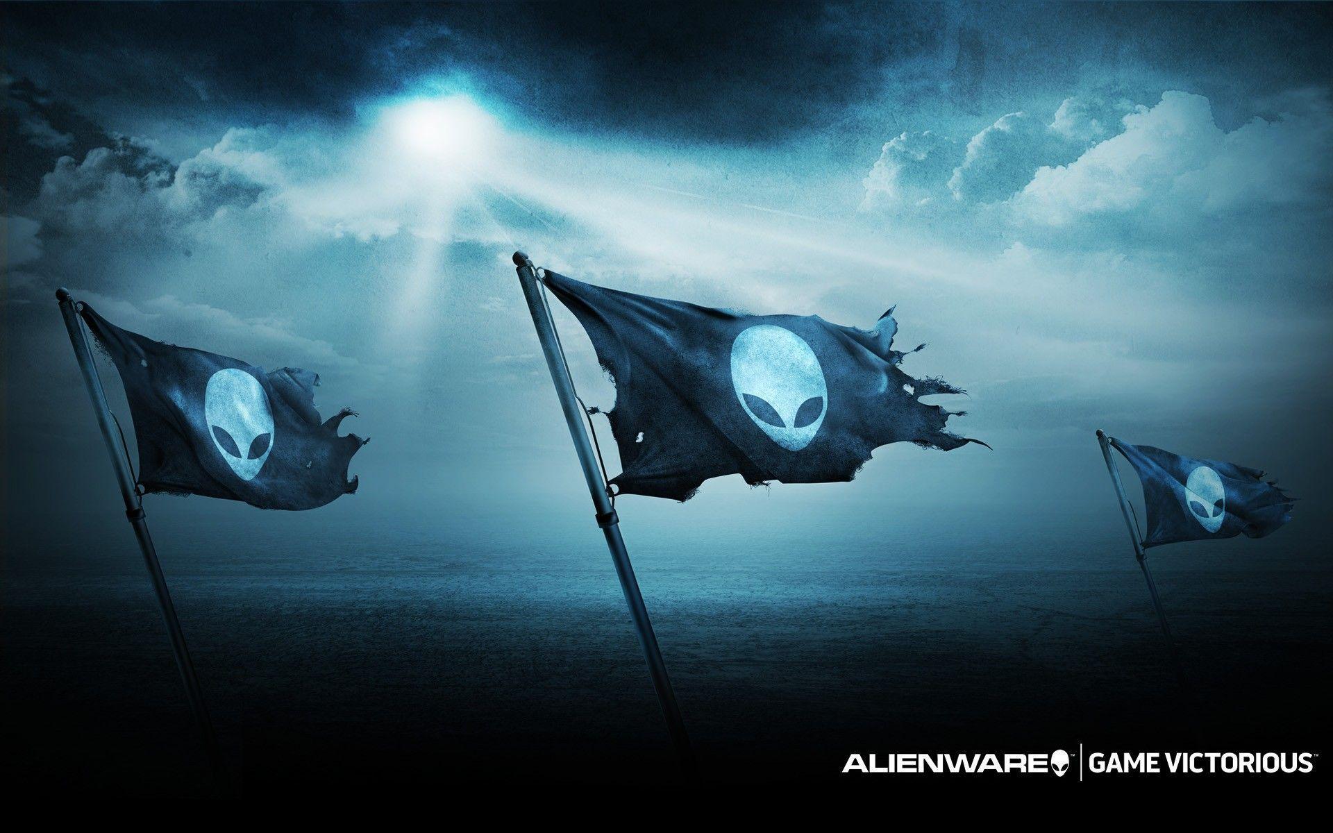 Pirate flag with an alien wallpaper and image