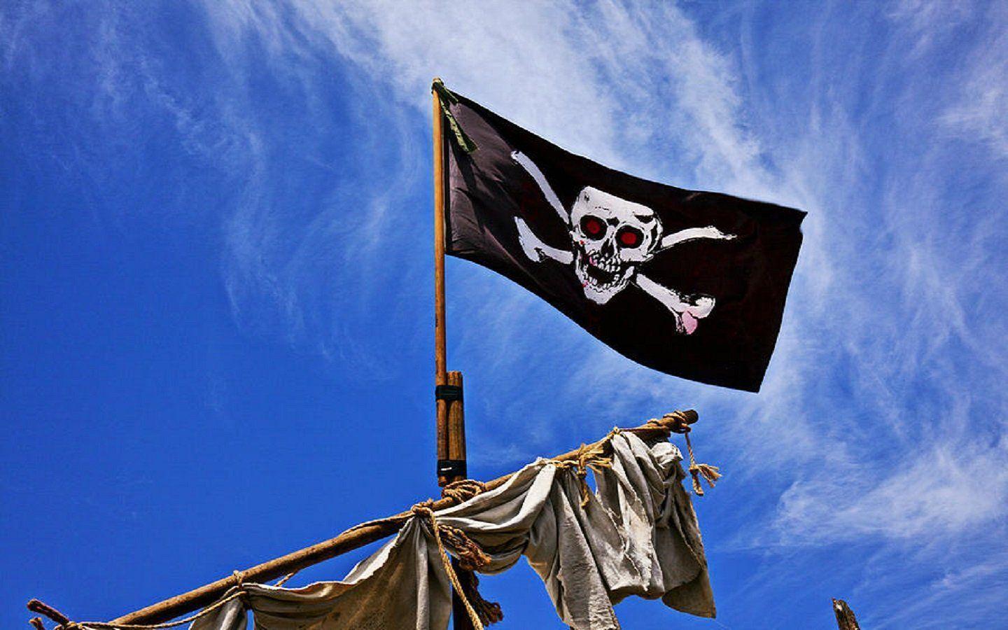 Pirate Ship Flag wallpaperx900