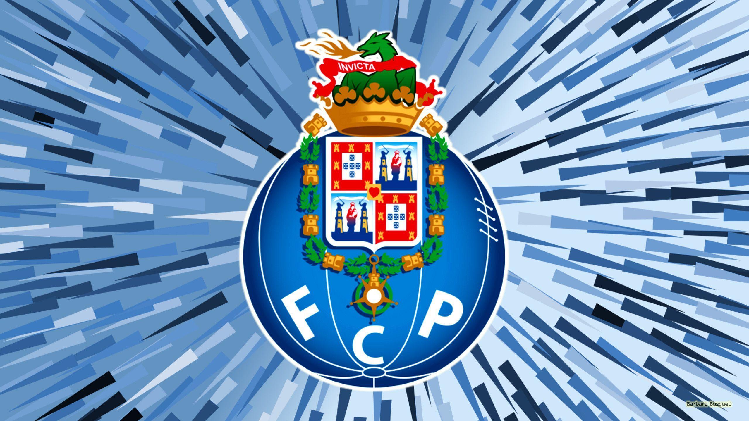 FC Porto logo wallpaper HD Wallpaper