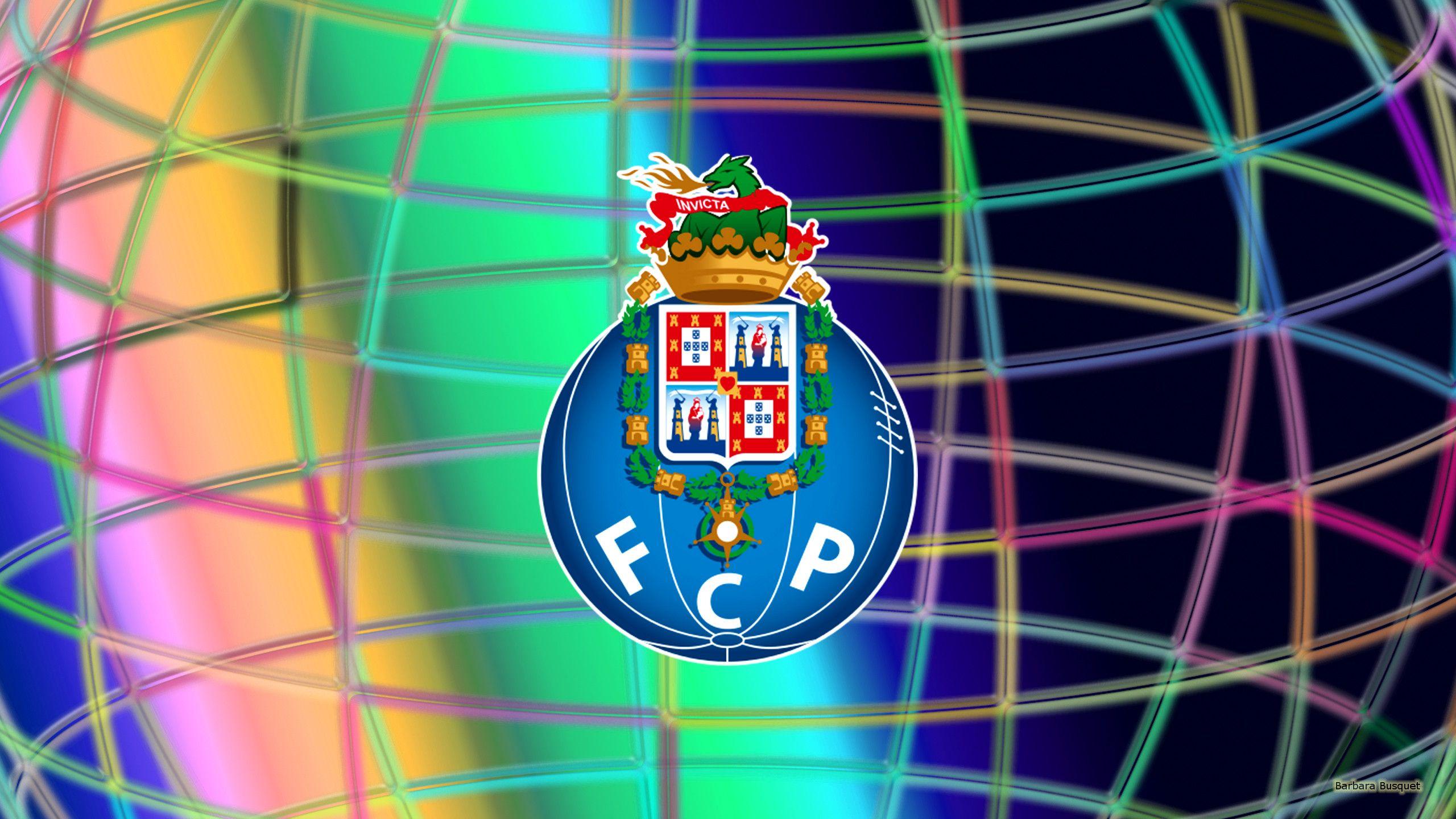 FC Porto logo wallpaper HD Wallpaper