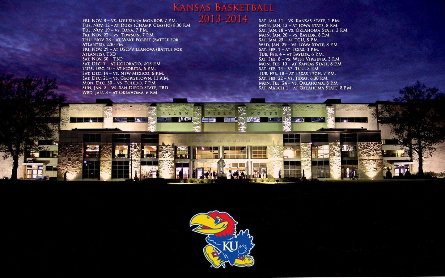 Kansas Jayhawks Basketball Wallpaper 2013