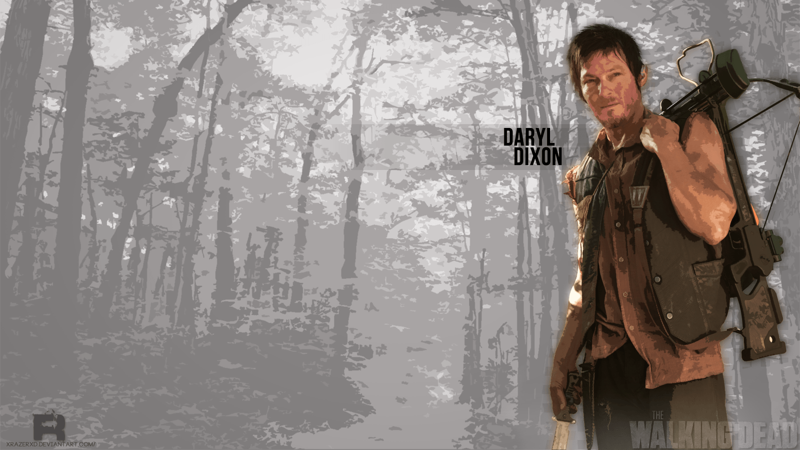 Daryl The Walking Dead wallpaperx900