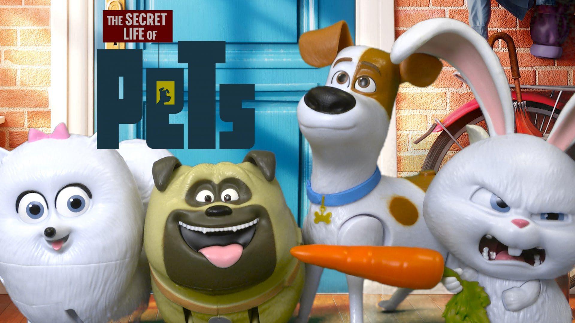 The Secret Life of Pets Walking Talking Pets from Spin Master