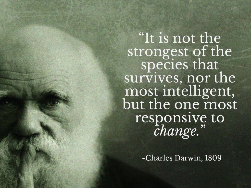 Charles Darwin Change Quote Charles Darwin Quote On Change