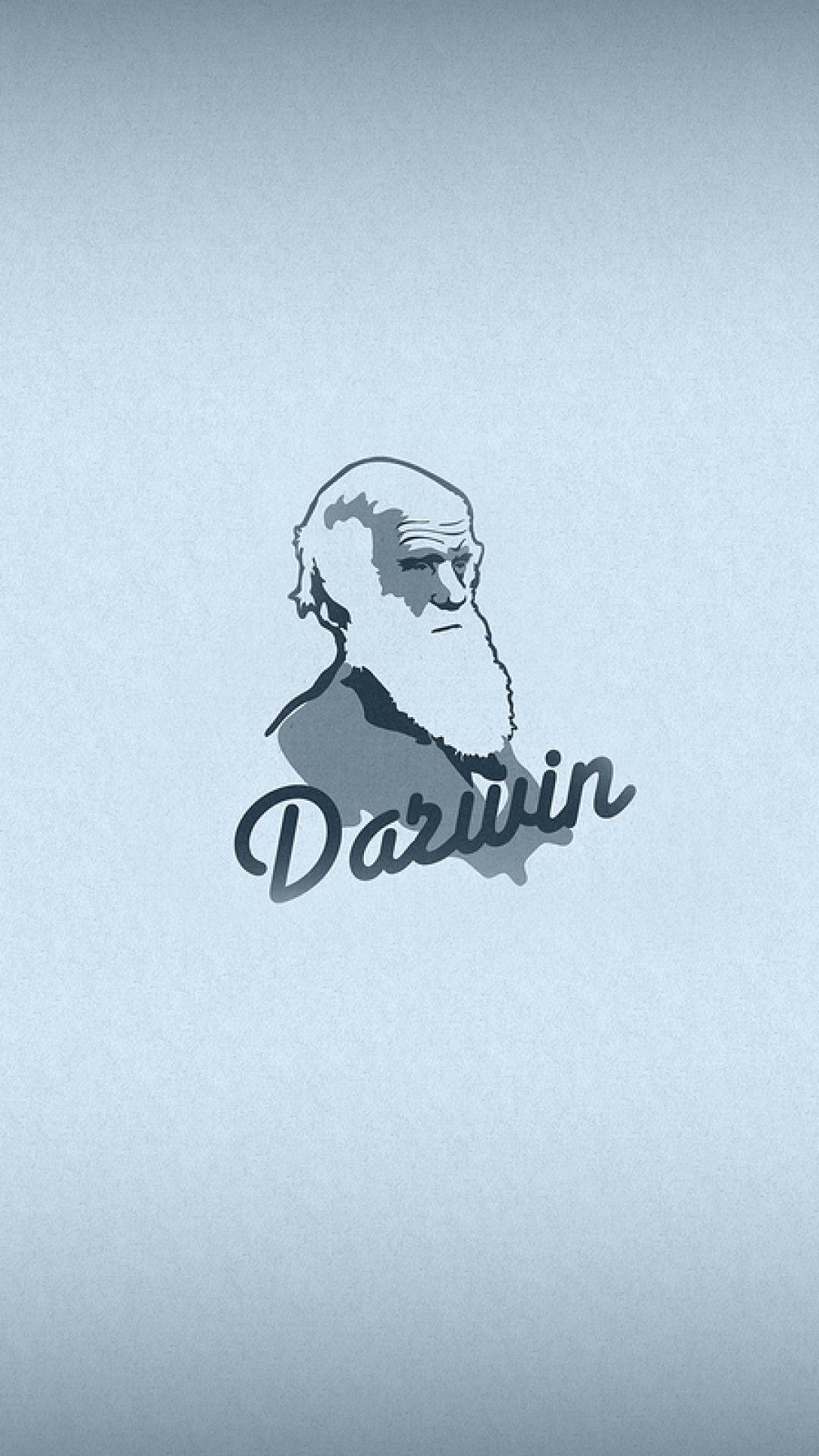 Charles Darwin iPhone 6 Wallpaper