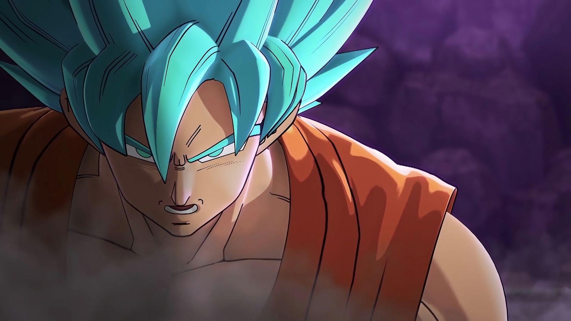 Goku Super Saiyain Blue Dragon Ball. Wallpaper