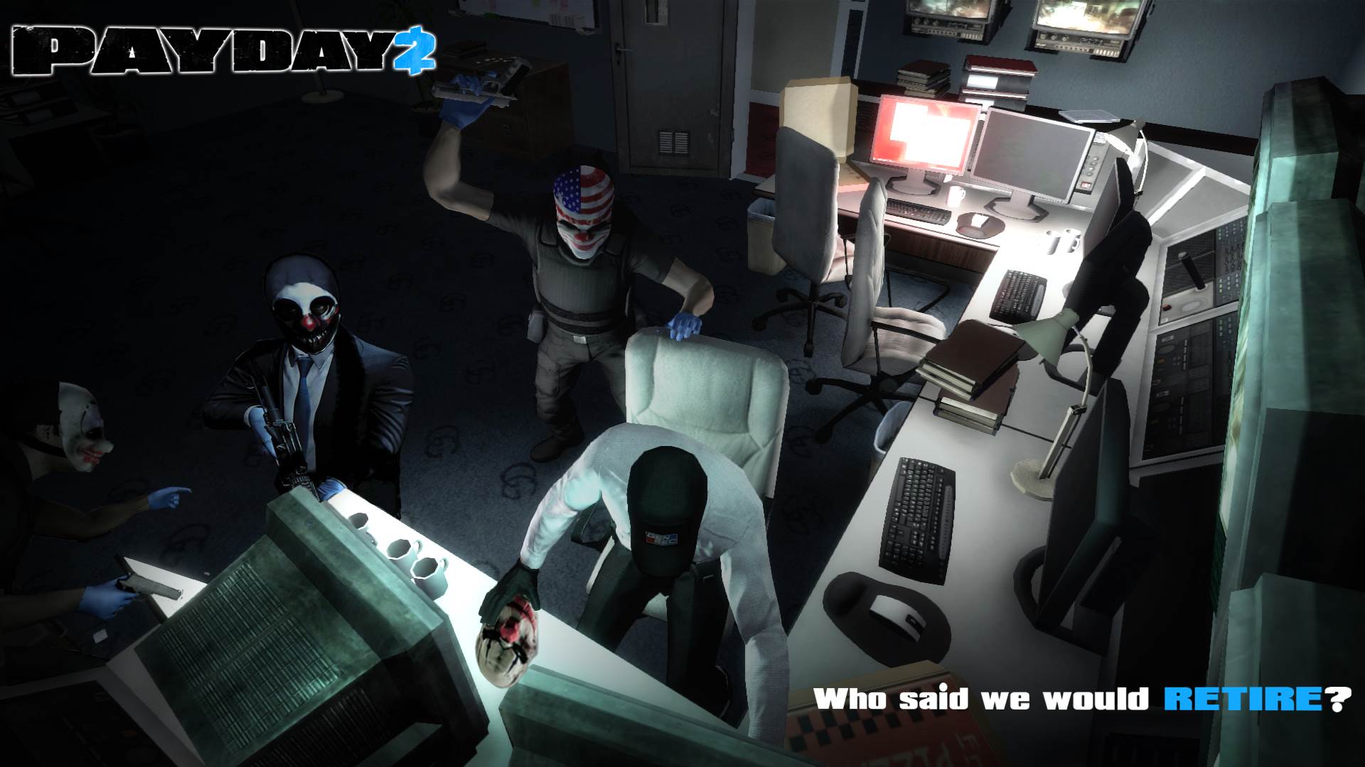 Payday 2 Wallpaper in 1080P HD « GamingBolt.com: Video Game News