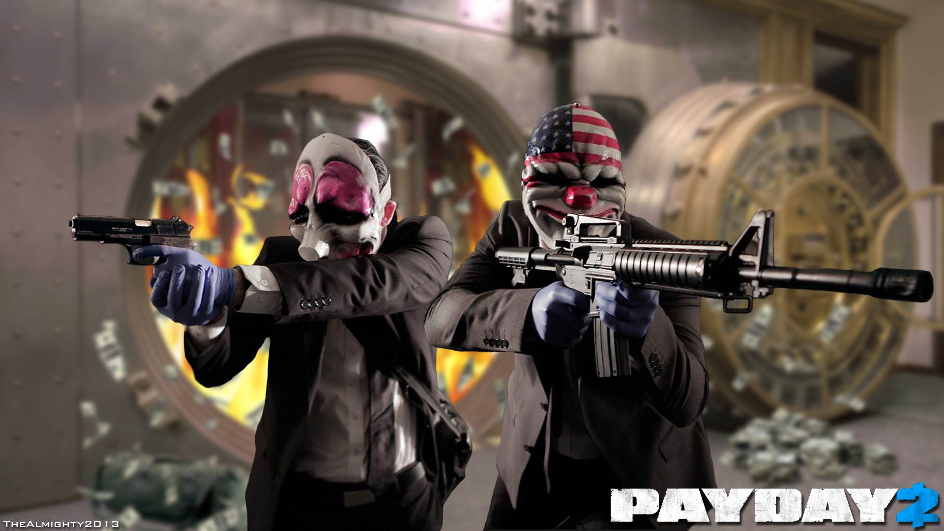 Payday 2 Wallpaper in 1080P HD « GamingBolt.com: Video Game News