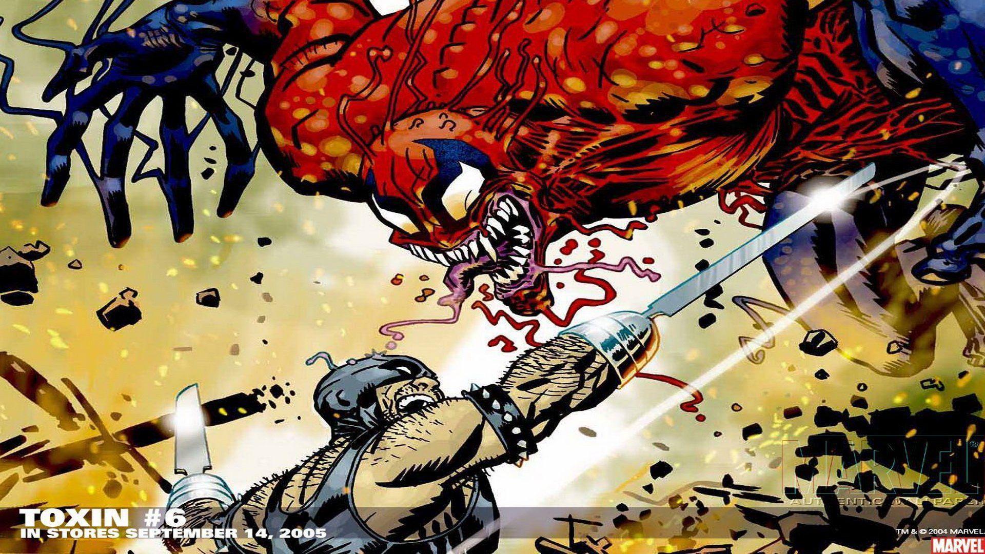 Toxin Comic Wallpaper