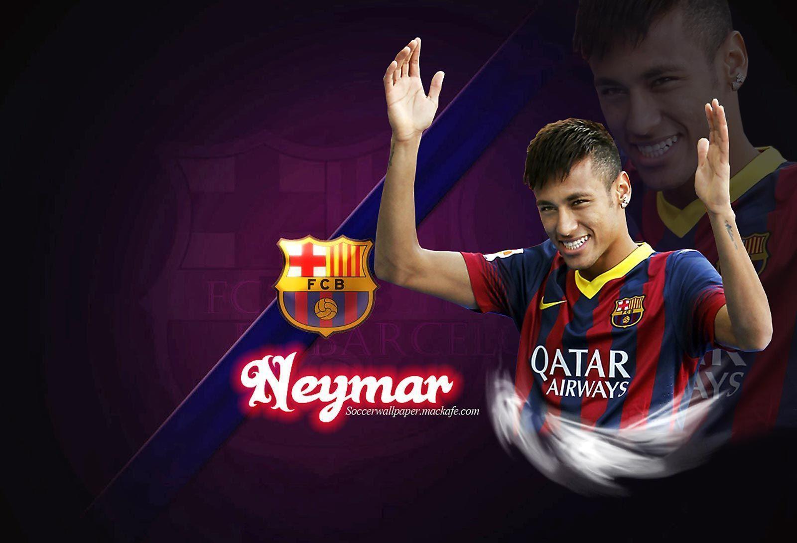 Neymar Barcelona FC High Resolution Wallpaper