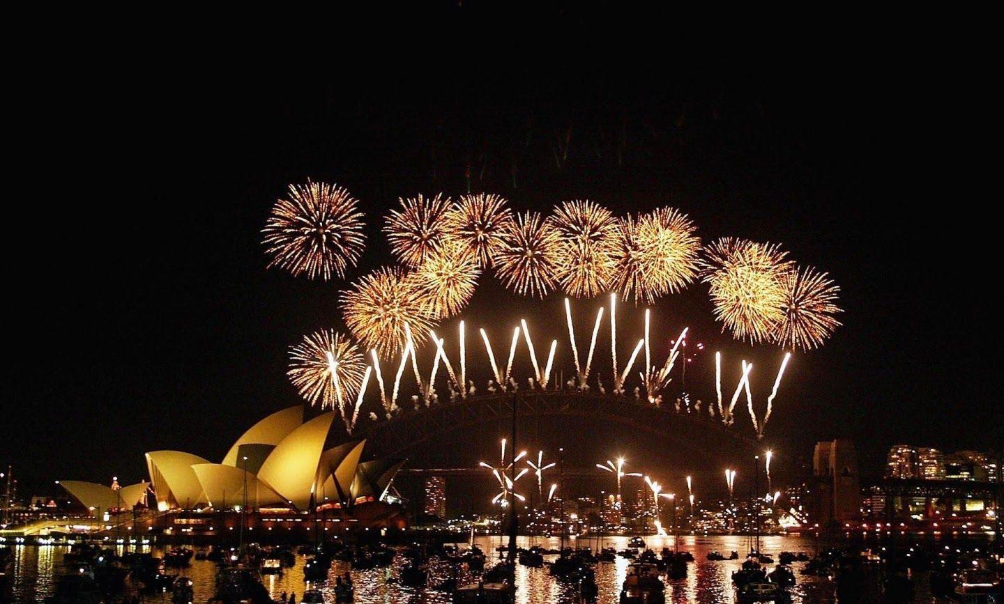 Latest Happy new year fireworks Wallpaper. Happy New Year