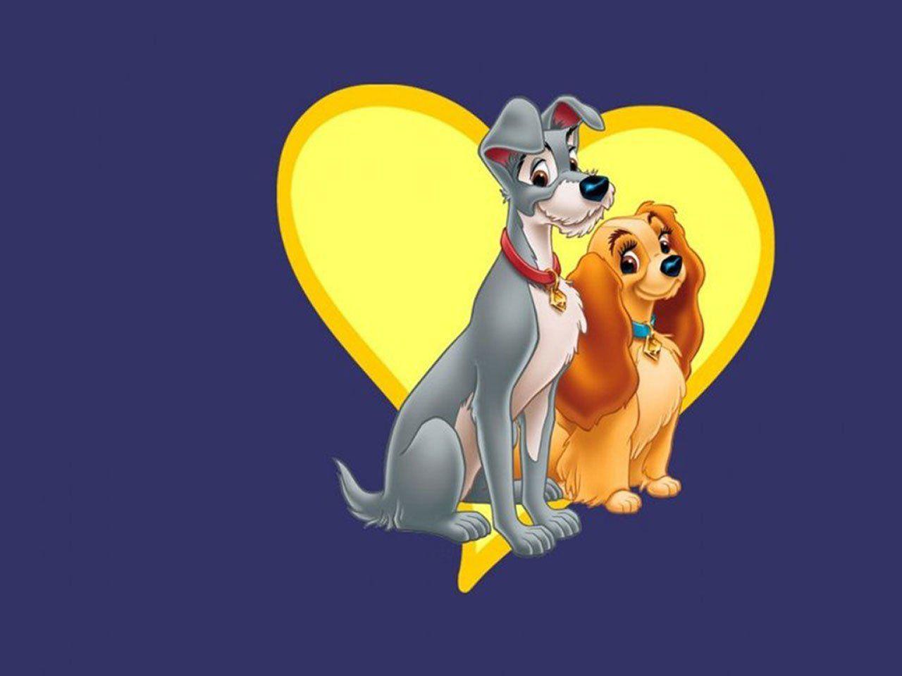 Lady And The Tramp HD Wallpaper