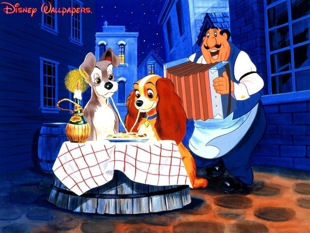 Lady and the Tramp wallpaper picture download