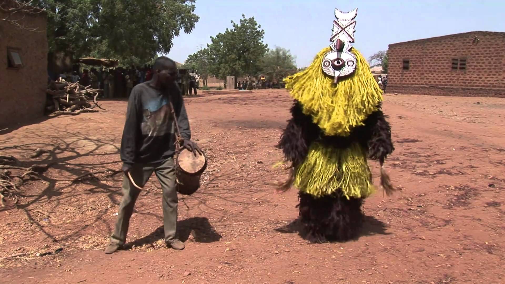 African Art: The Masks of the Bonde Family in Boni Perform, 2007