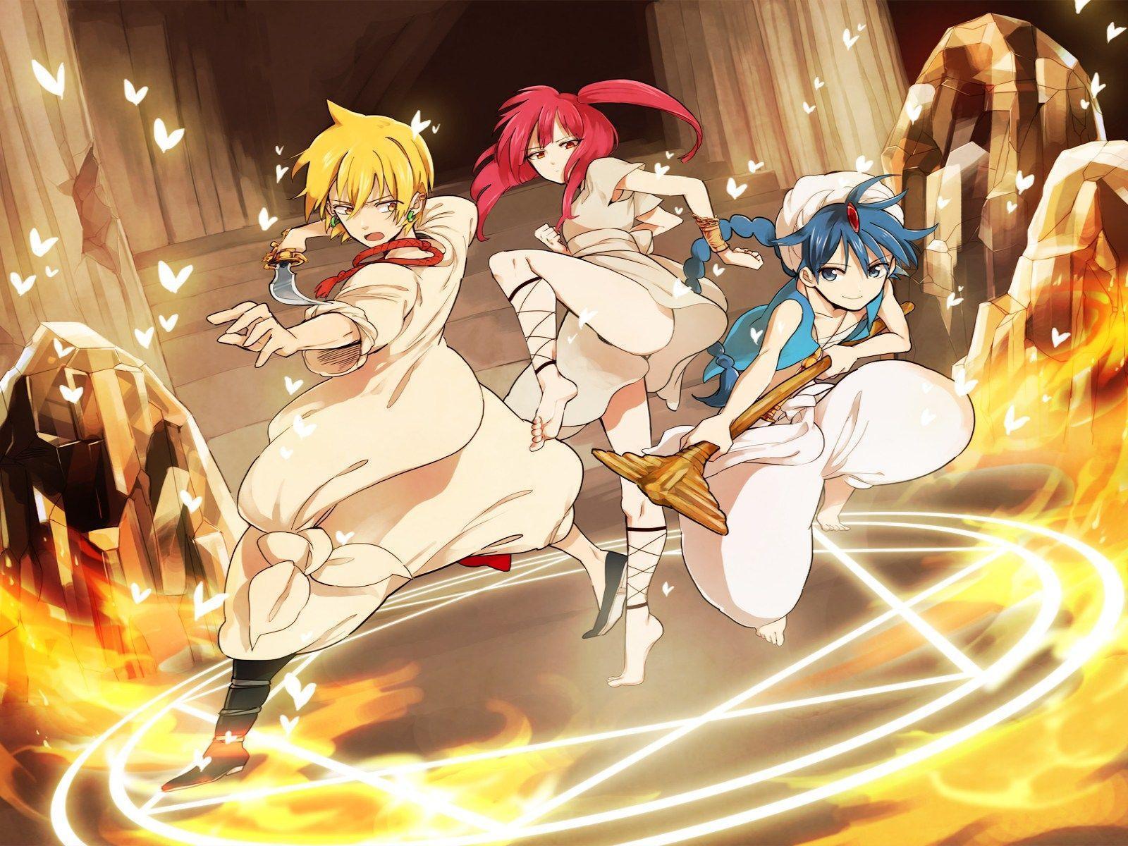 best image about Magi. Aladdin, Anime lock