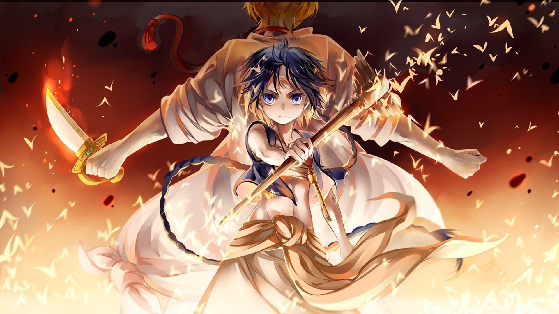 Download Magi The Kingdom Of Magic Anime Wallpaper