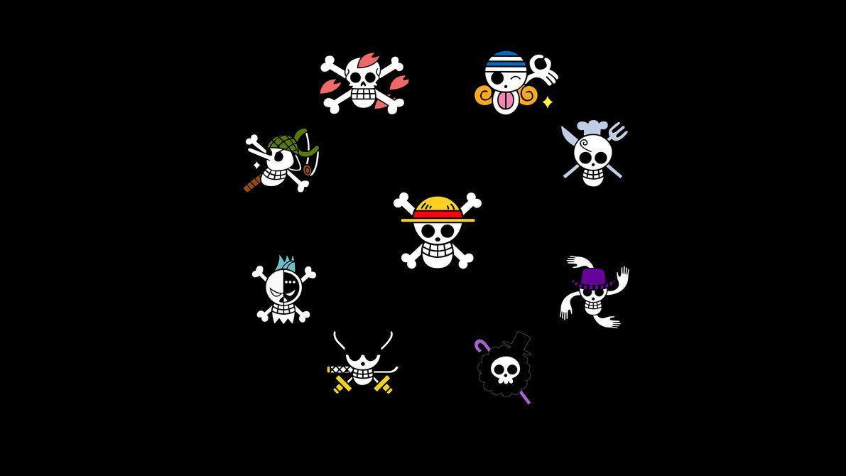 Straw Hat Pirates Logo Wallpaper