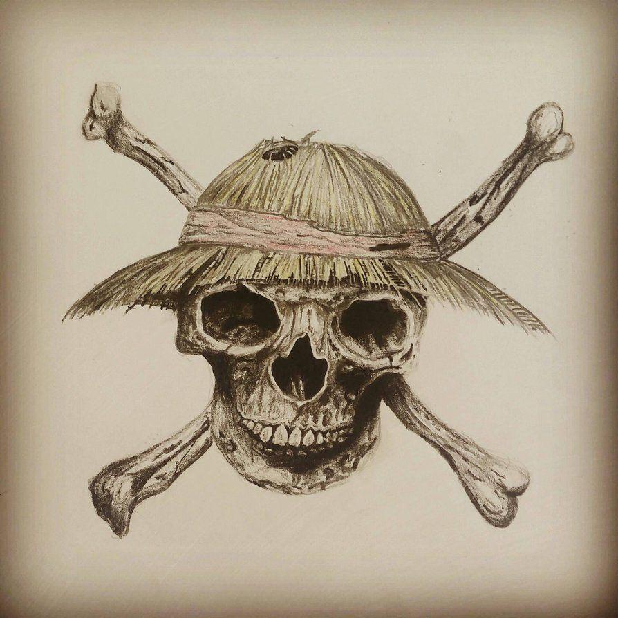Strawhat Pirates Flag realistic
