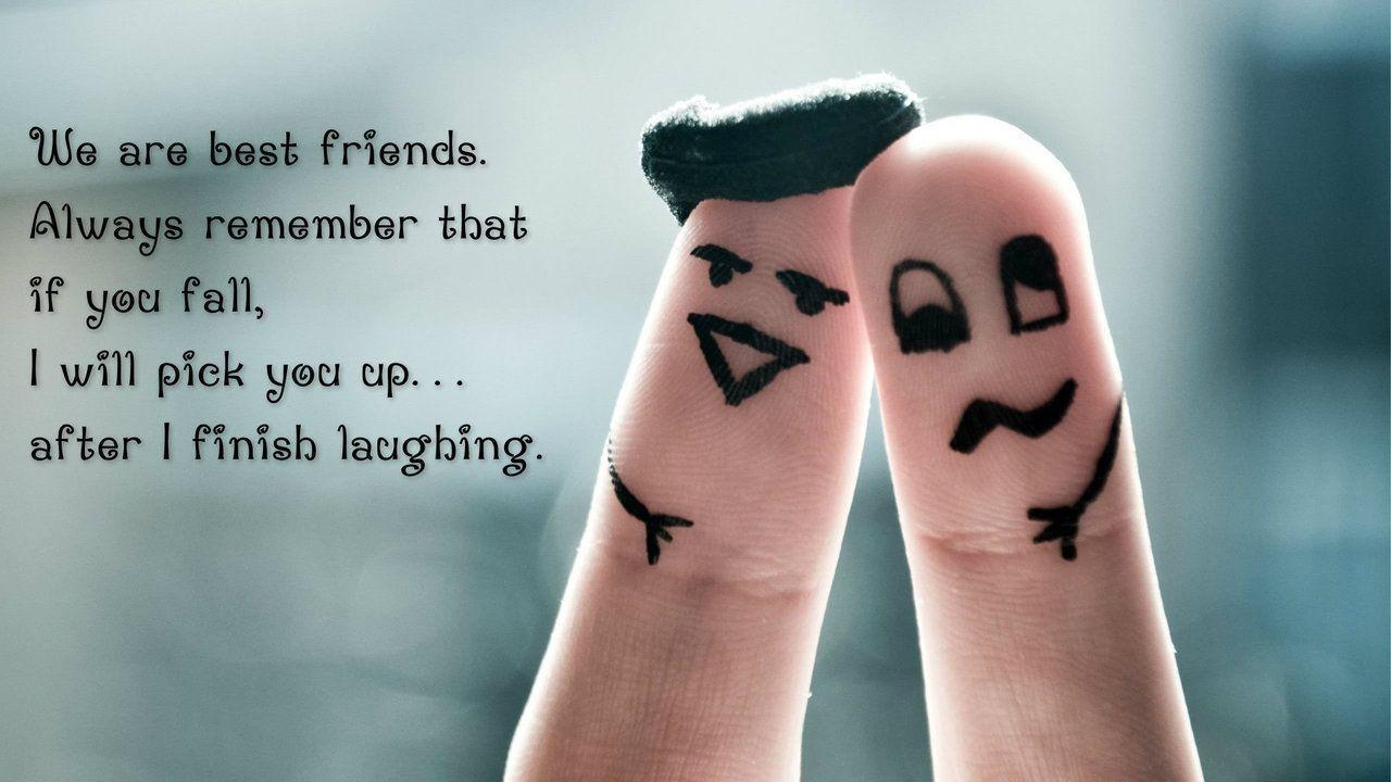 Friendship Wallpaper with Quotes