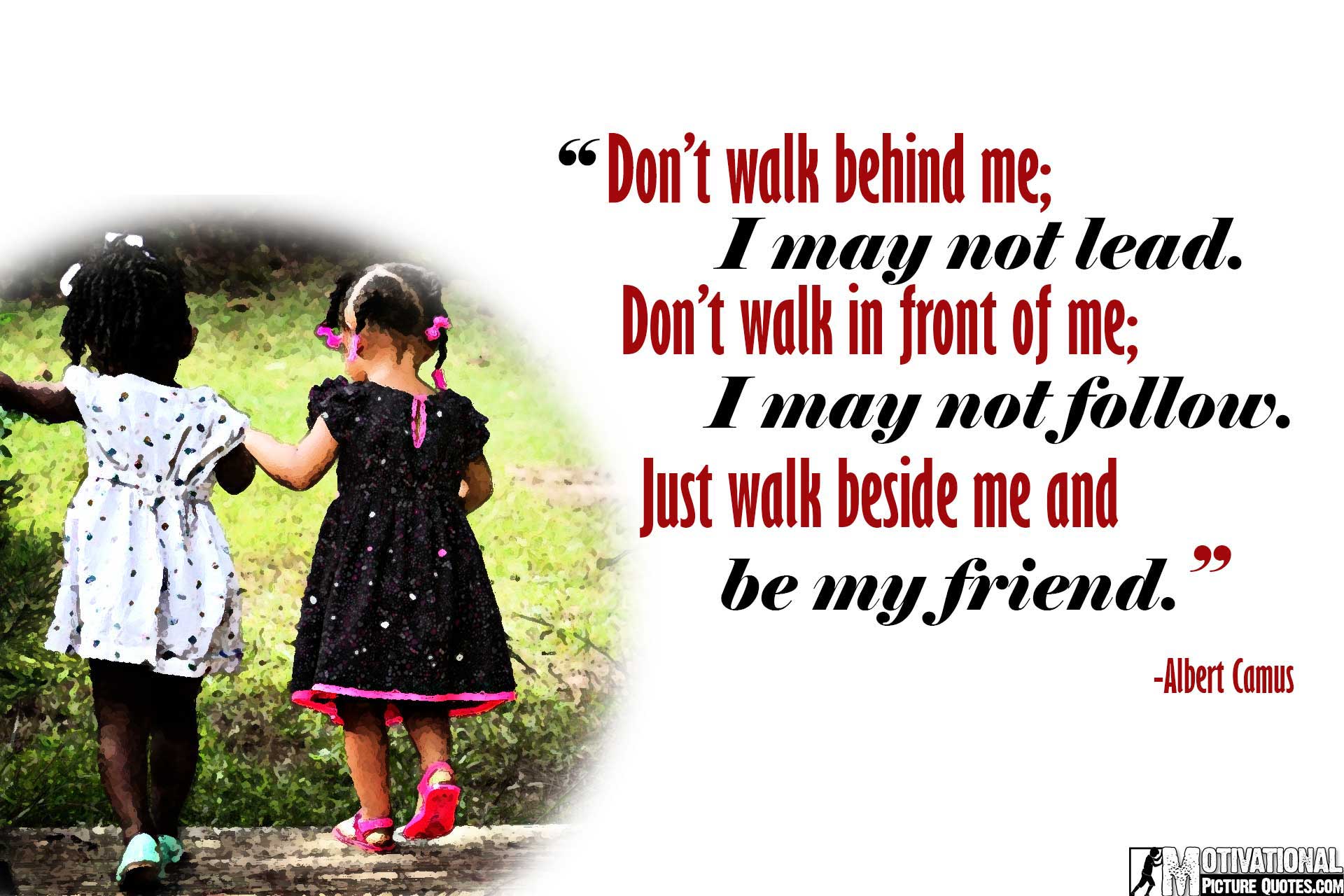 Inspirational Friendship Quotes Image. Free Download