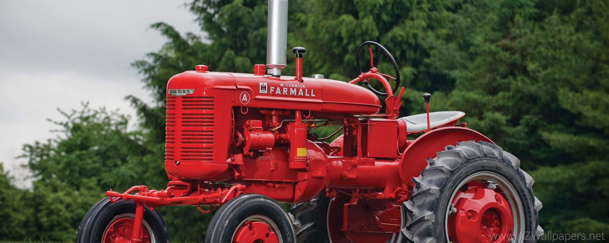 2560X1024 Wallpapers Tractor Field