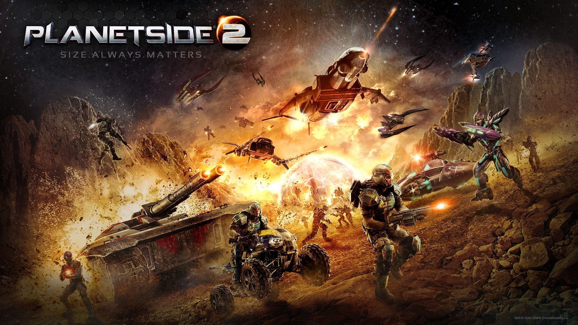 PlanetSide 2 HD Wallpaper and Background