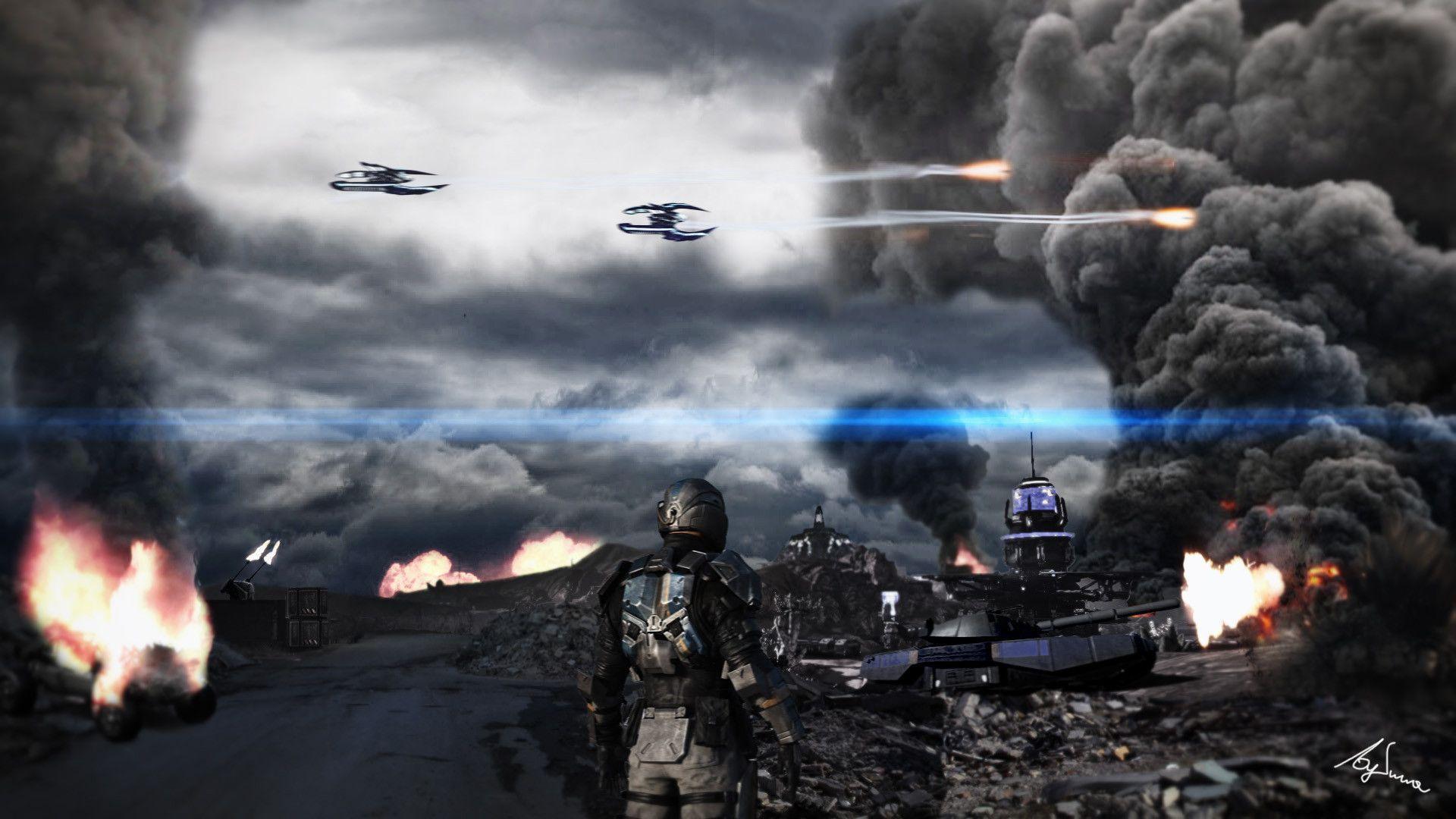 Planetside 2 Wallpaper Photo Manipulation, Inspired By Some