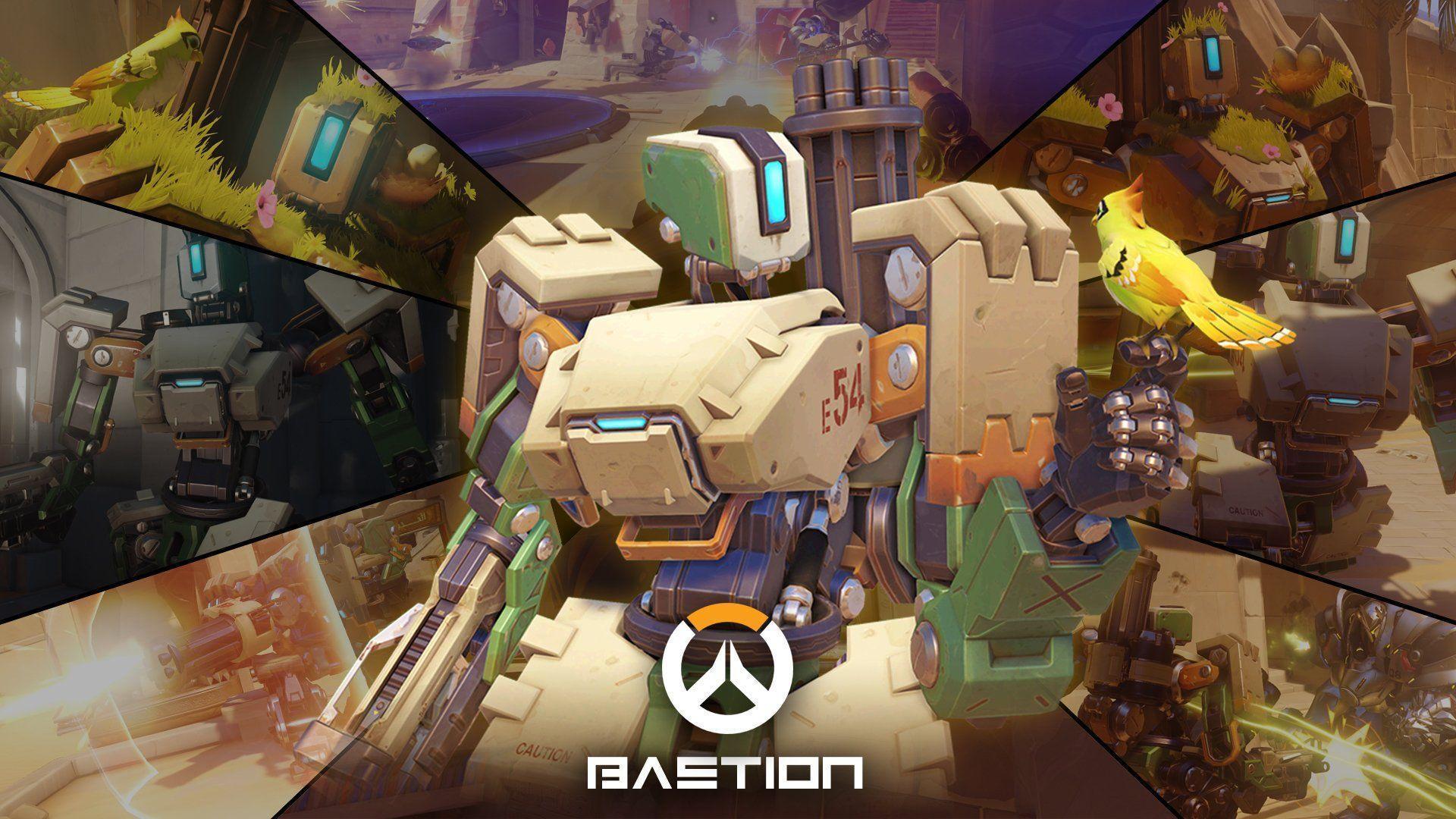 Bastion (Overwatch) HD Wallpaper