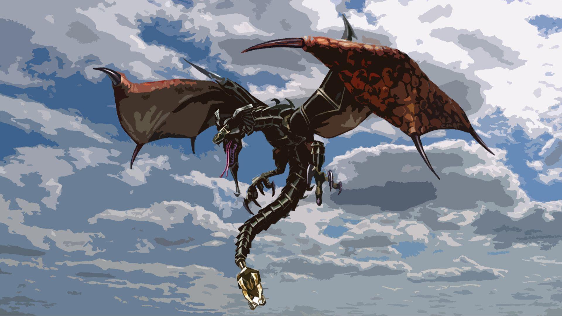 Twilit Dragon: Argorok HD Boss Wallpaper By Arsonist Monkey