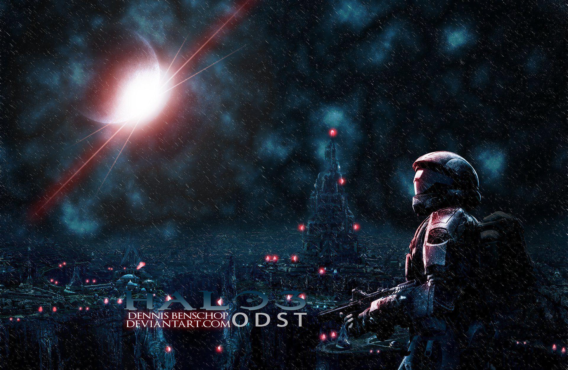Halo3:ODST Wallpaper By Dennis Benschop