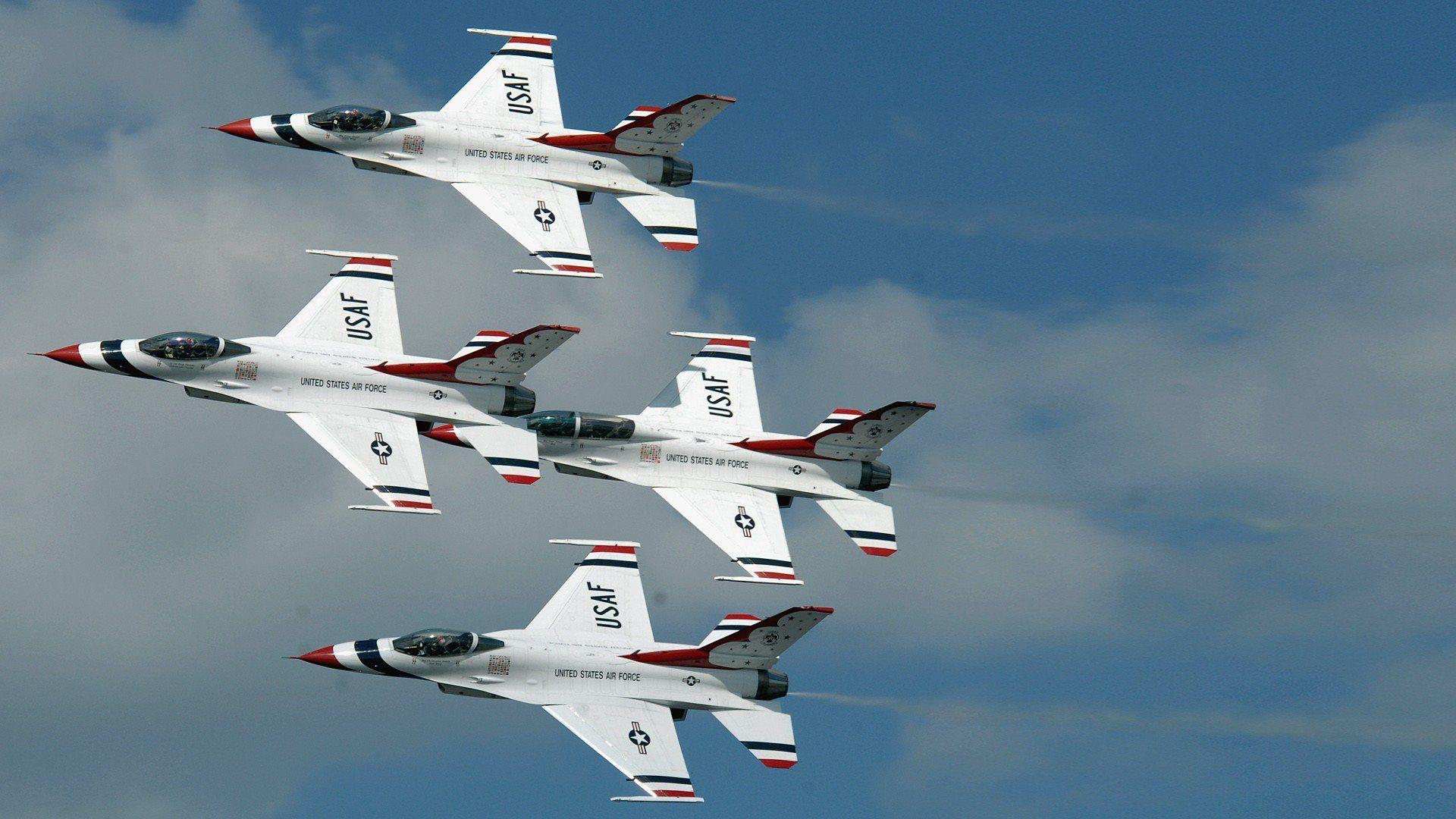 F 16 Thunderbird Wallpaper
