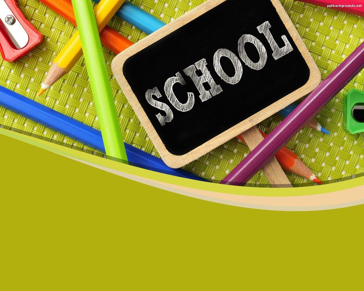 Free School Background and Wallpaper