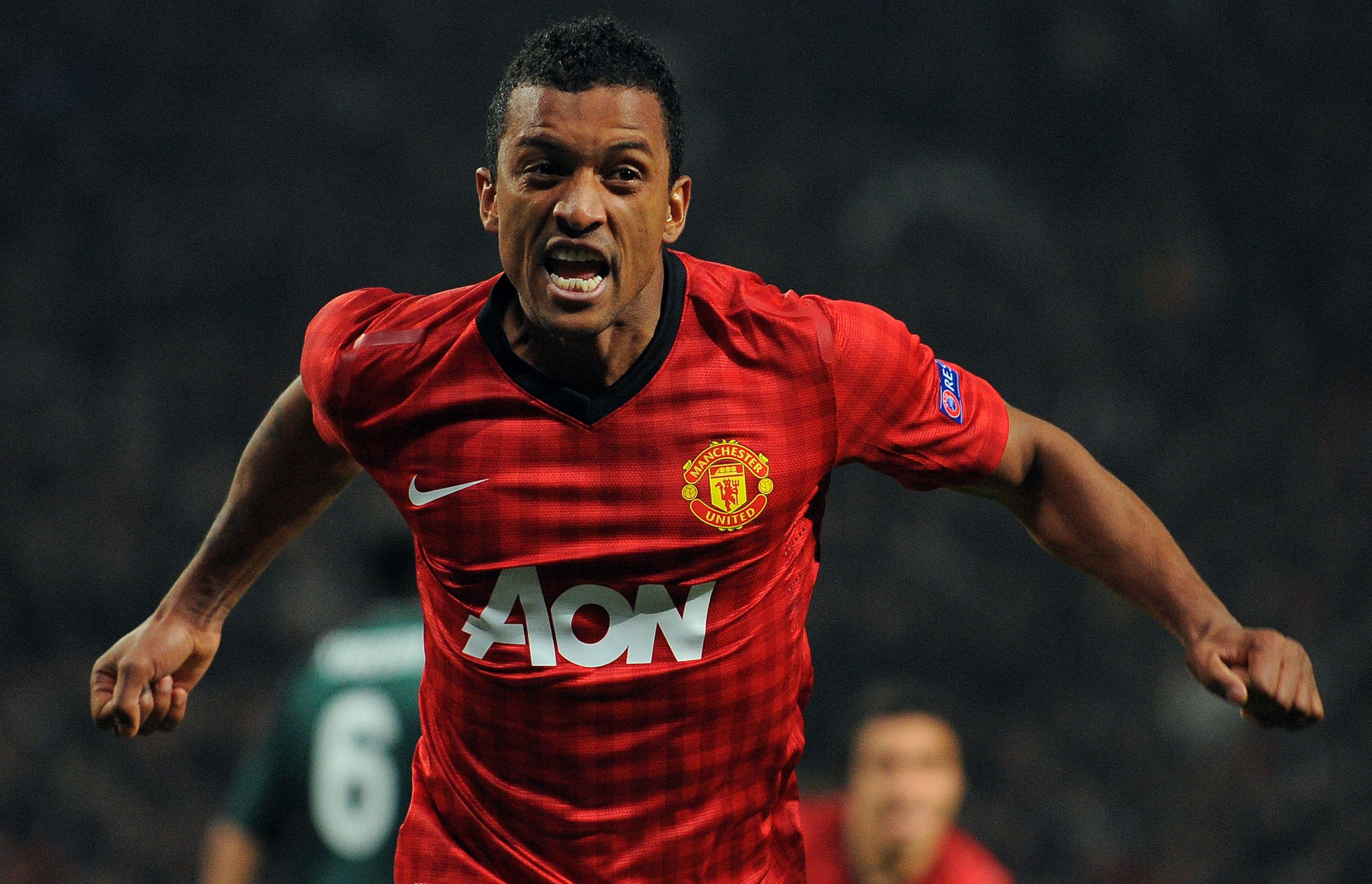 Manchester United Luis Nani scored a goal wallpaper and image