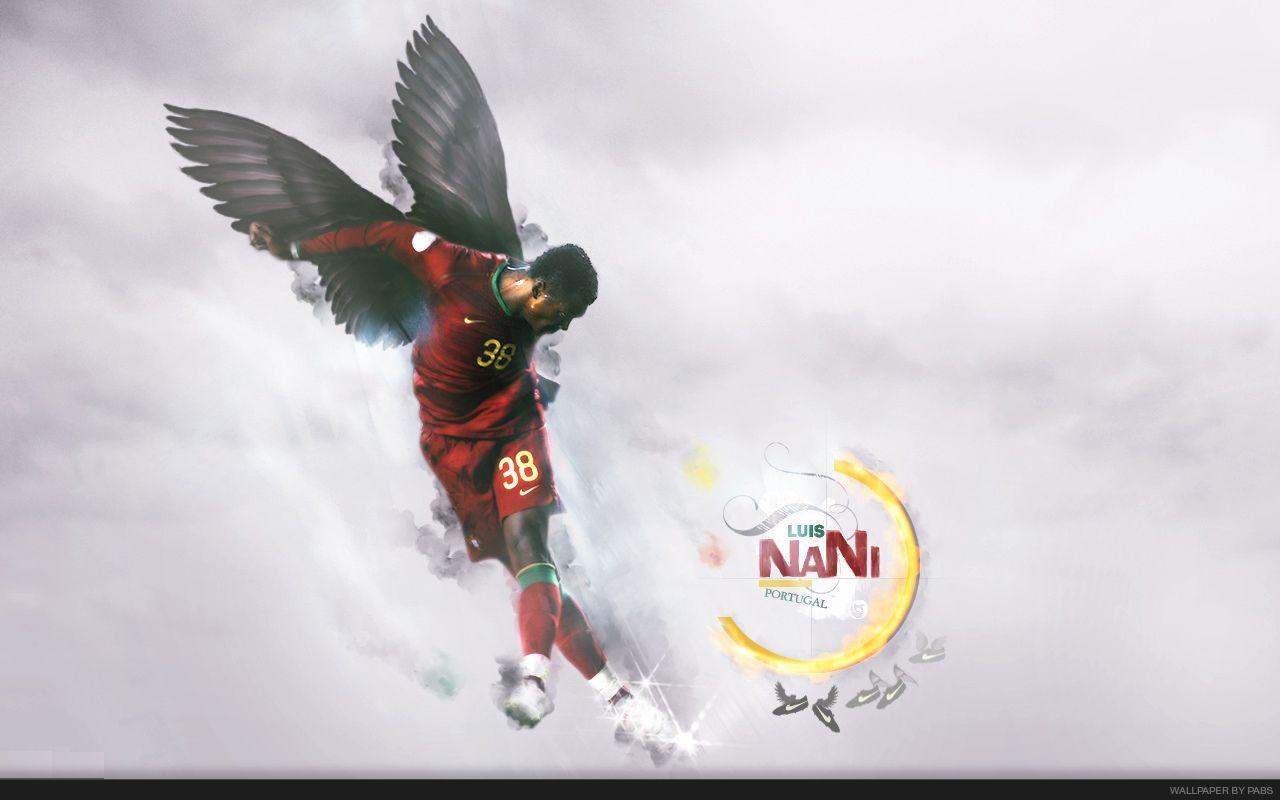 Luis Nani. Manchester United Wallpaper