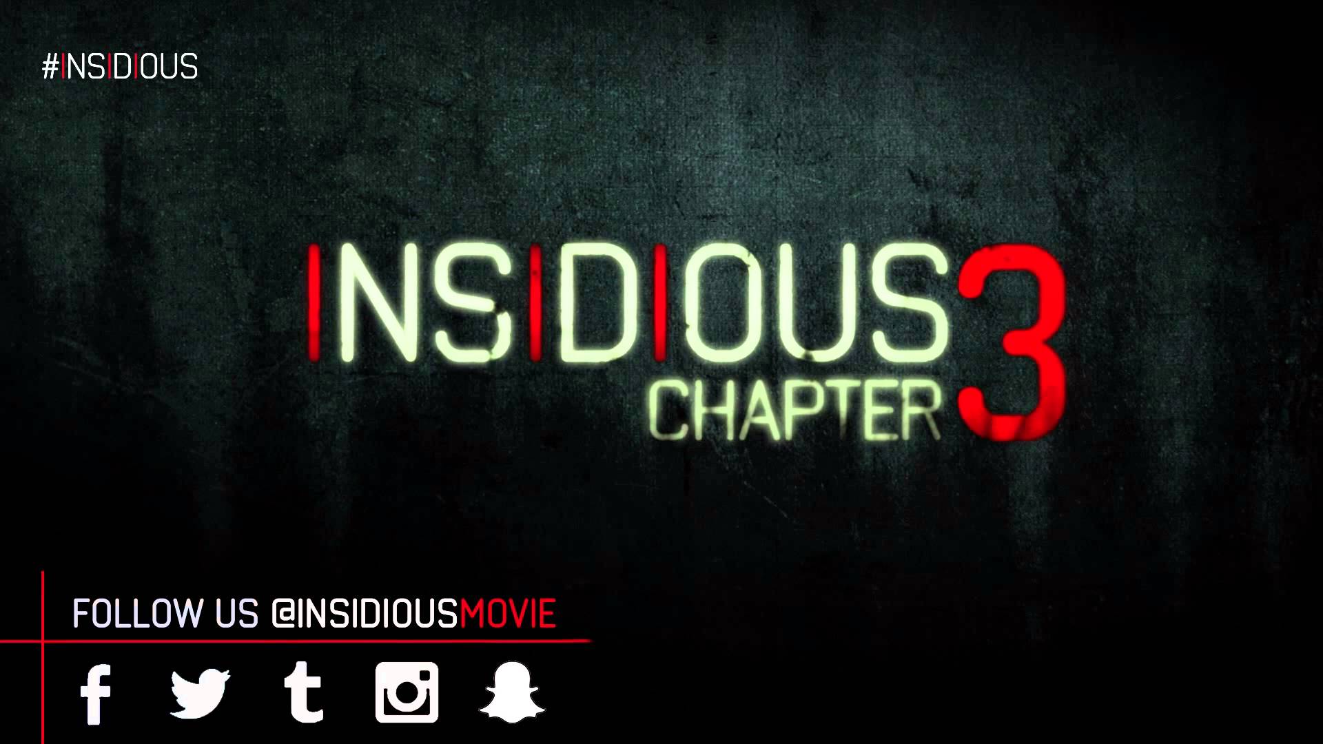 Insidious Chapter 3 with Cherry