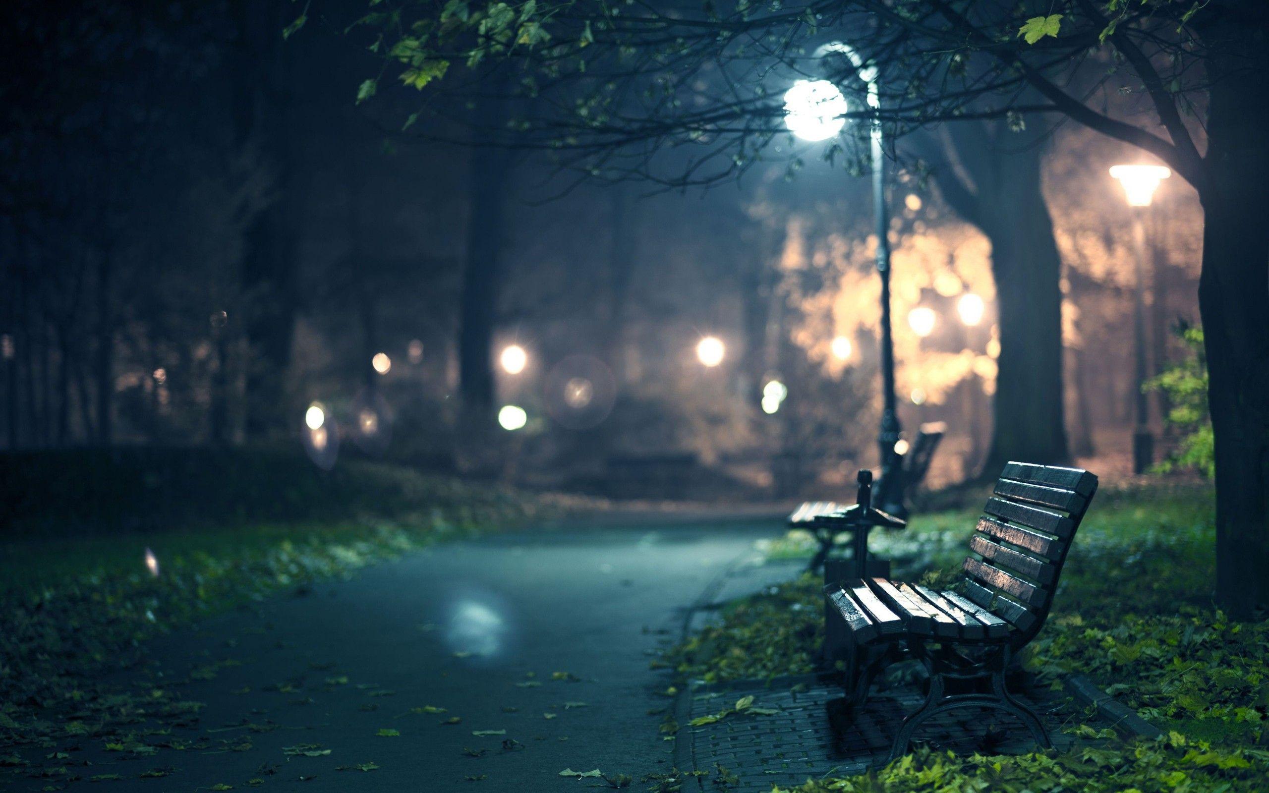 Daily Wallpaper: Night Walk. I Like To Waste My Time