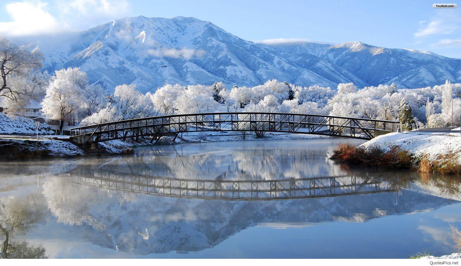 Amazing Winter landscapes wallpaper December January 2016 2017