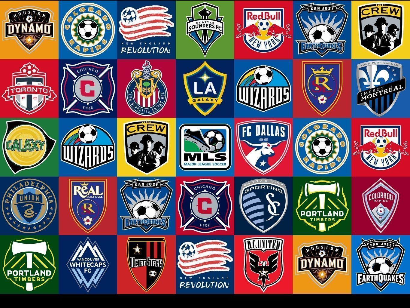 For Major League Soccer. Deconstructed Logos for all MLS Teams
