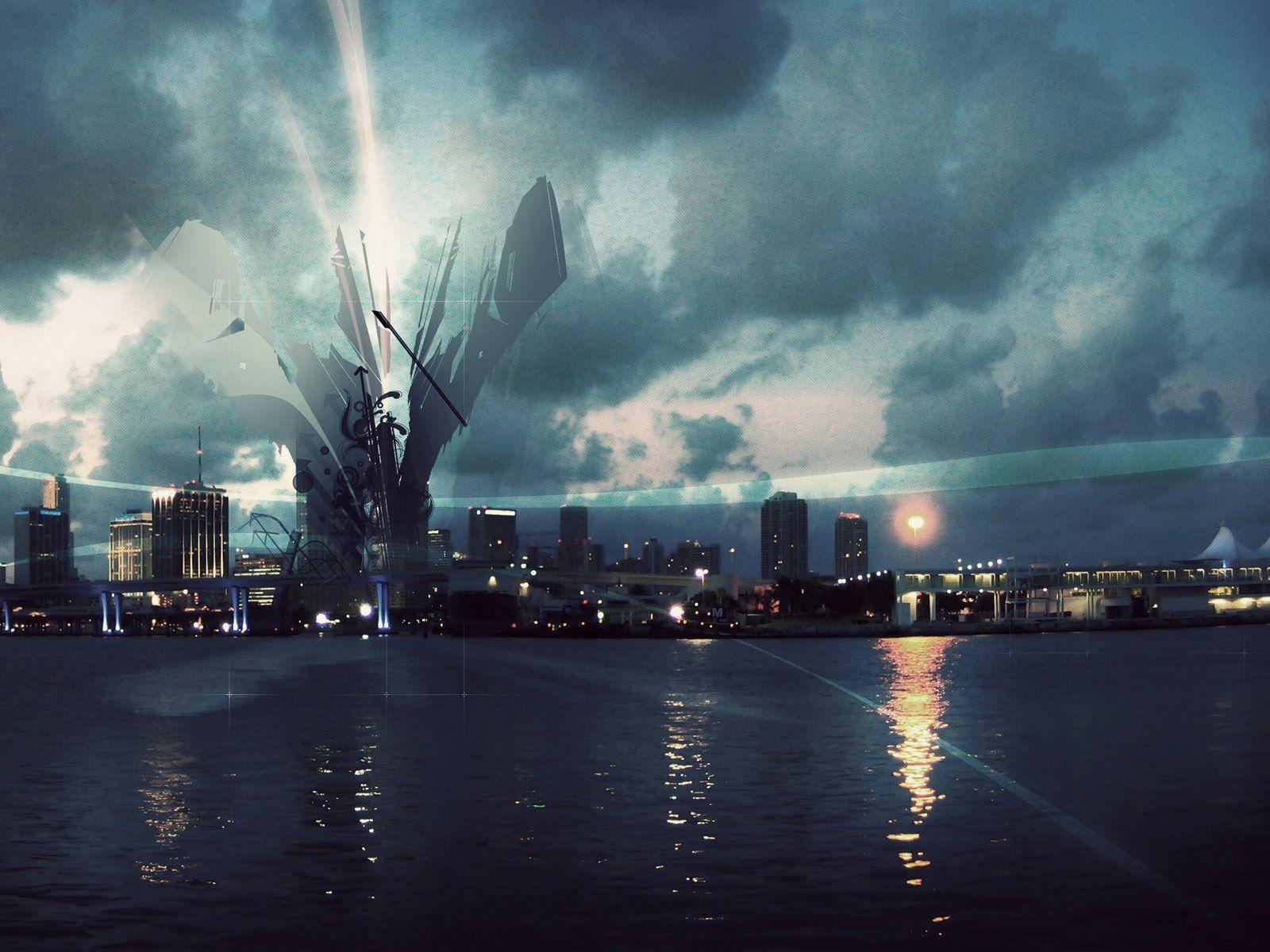 Landscape Abstract HD Wallpaper