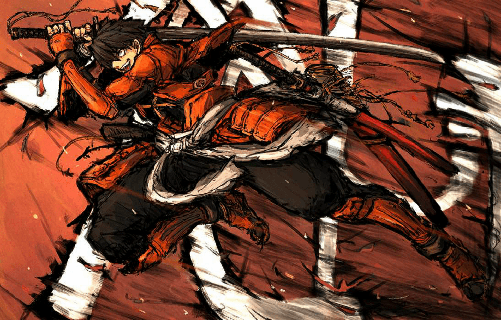 Wallpaper weapons, anime, art, characters, Drifters for mobile and desktop,  section прочее, resolution 2071x1278 - download